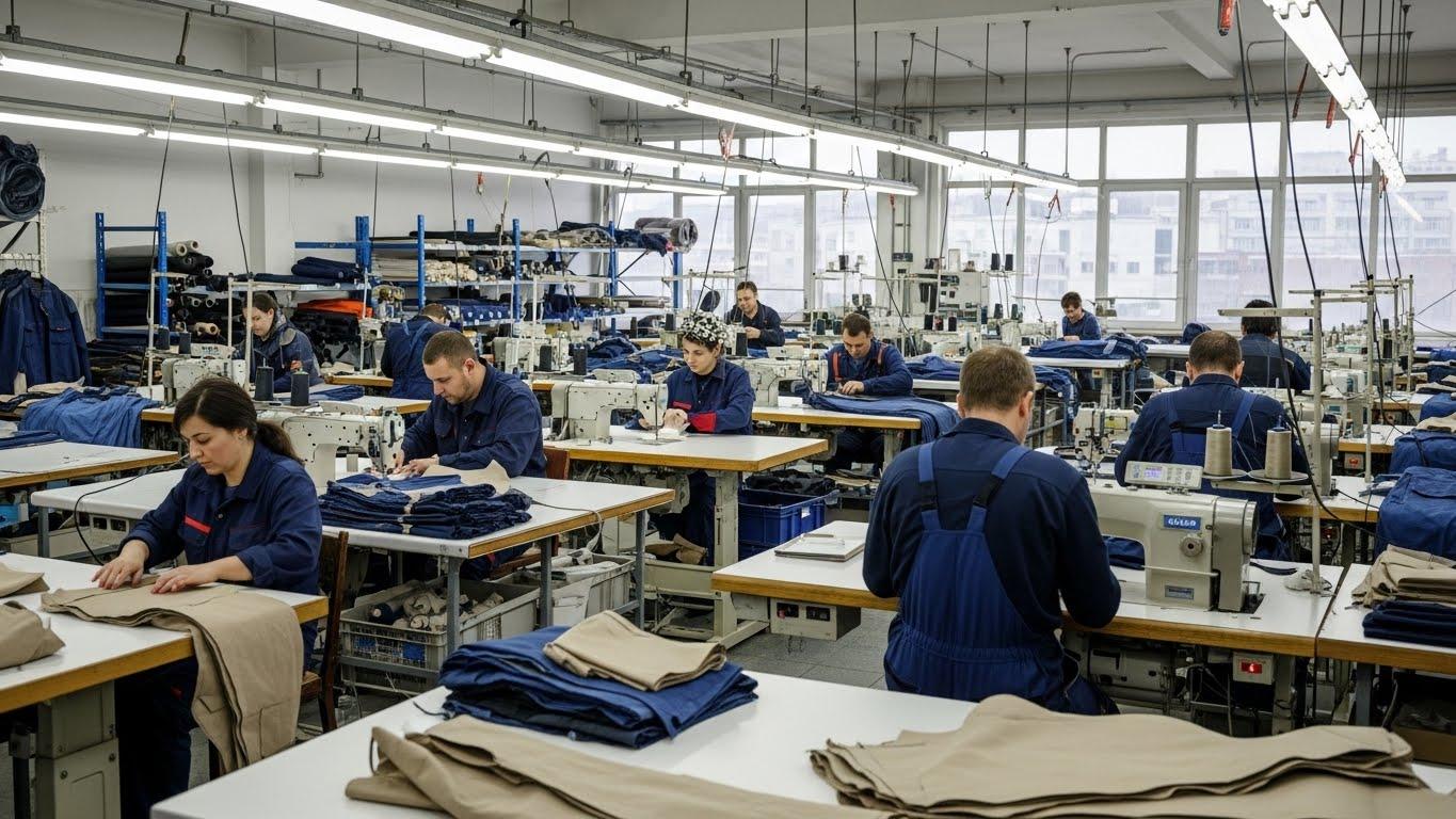 Швейная фабрика по пошиву спецодежды