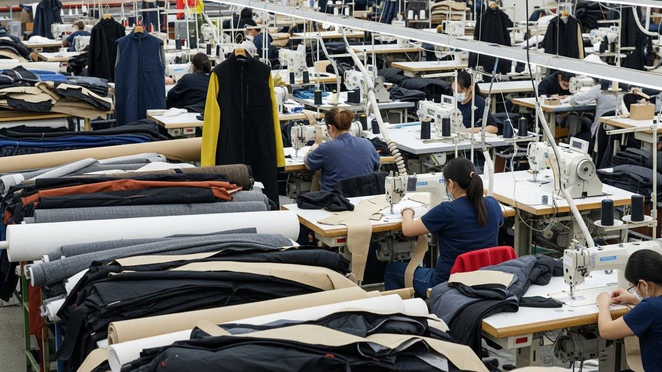 Швейное производство верхней одежды