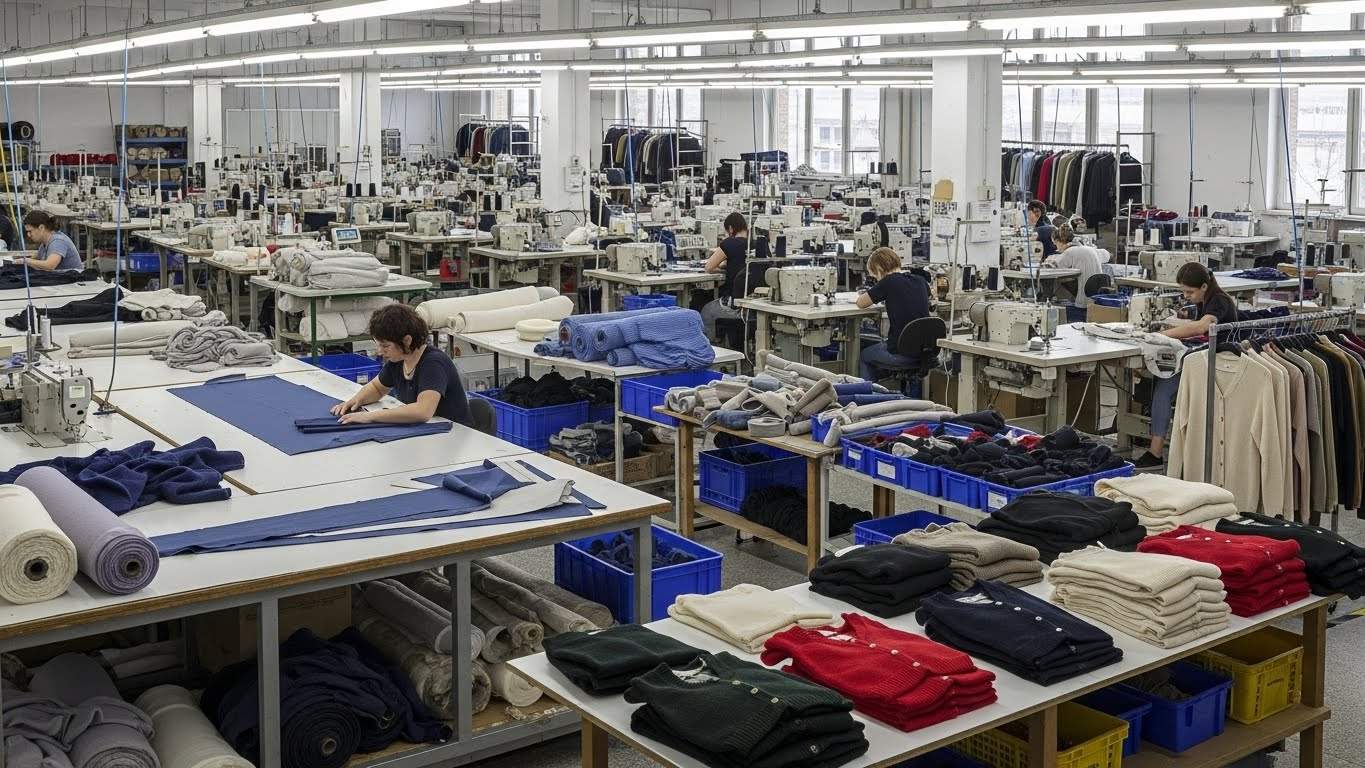 Швейная фабрика по пошиву трикотажной одежды под заказ