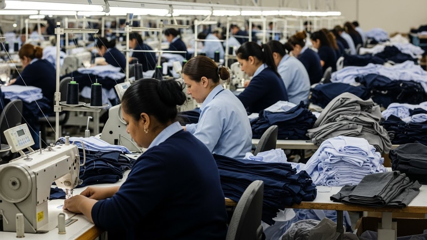 Швейное производство униформы для школ