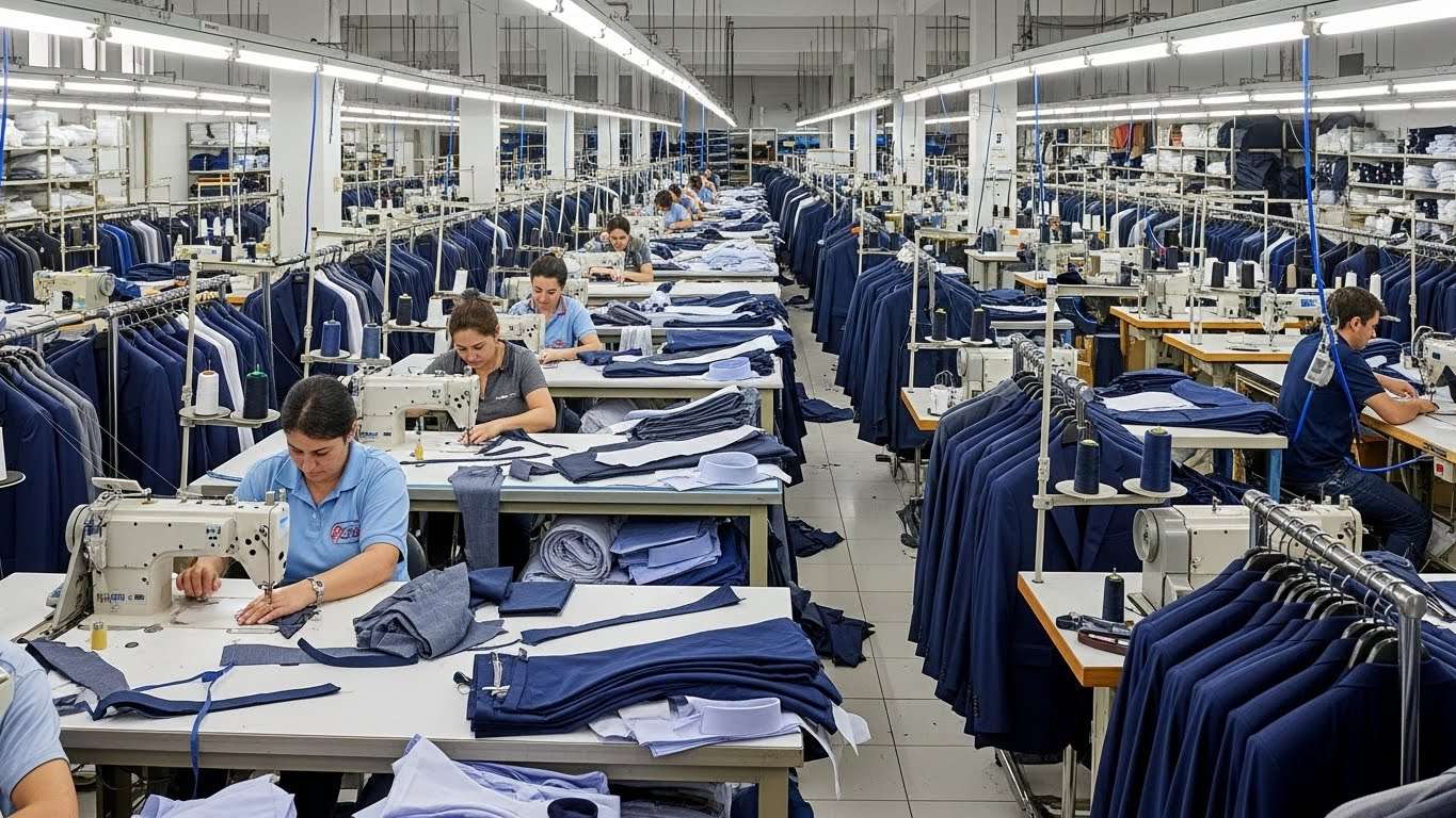 Деловая одежда под заказ от швейной фабрики Пошив деловой одежды для мужчин