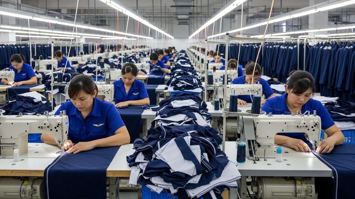 Швейное производство униформы для авиакомпаний