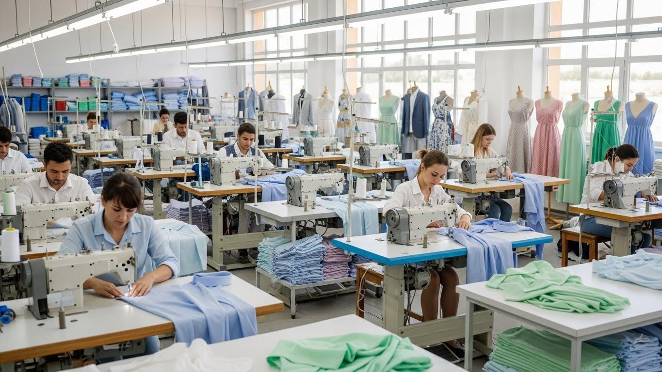 Швейная фабрика по пошиву сезонной деловой одежды