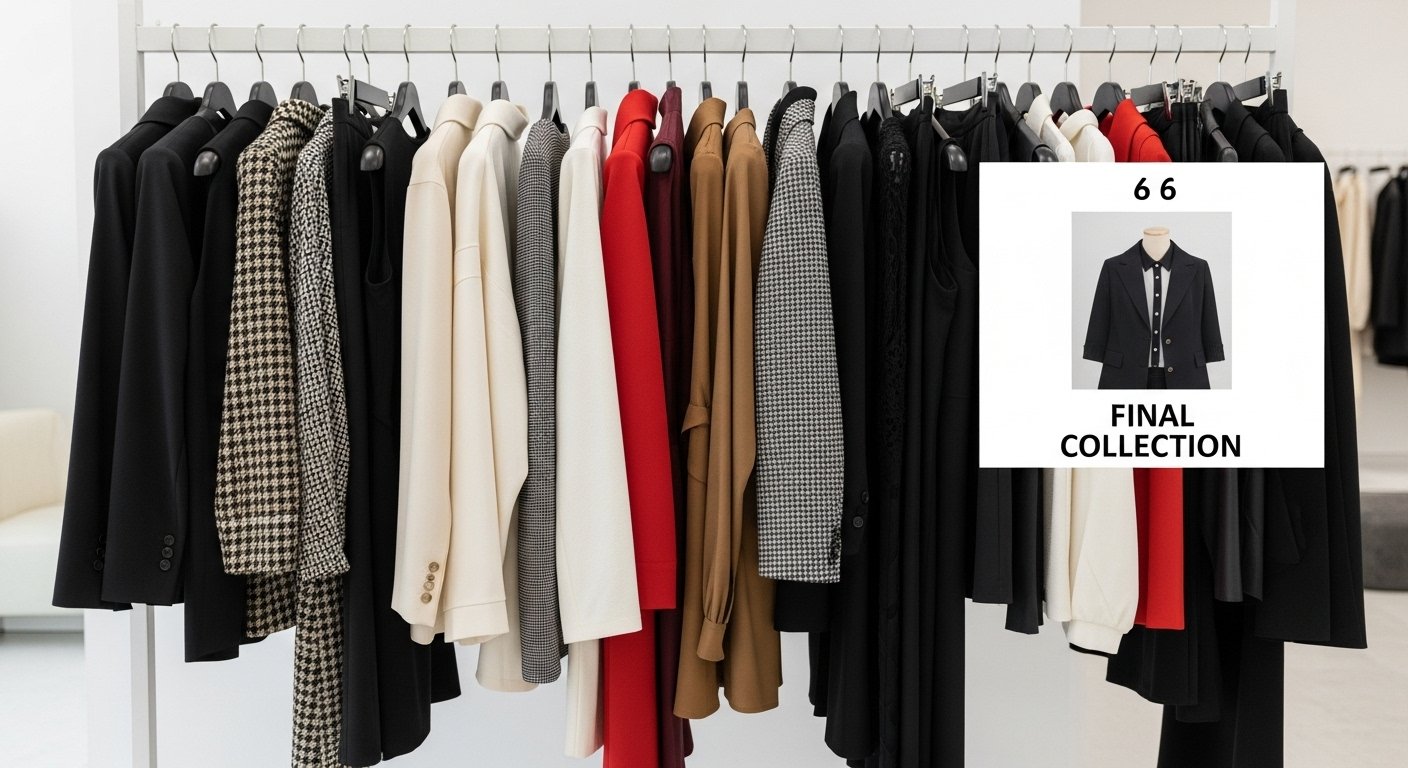 Этапы создания коллекции одежды