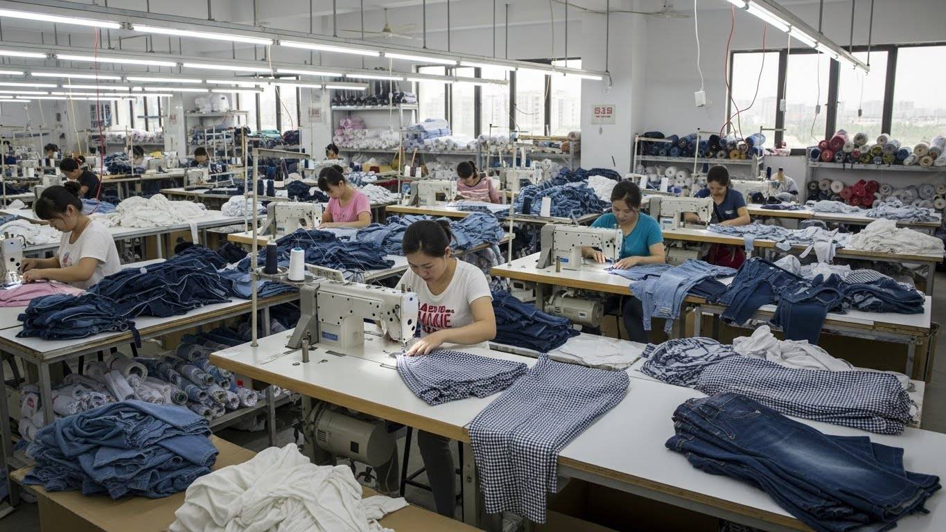 Швейная фабрика по пошиву повседневной одежды для женщин