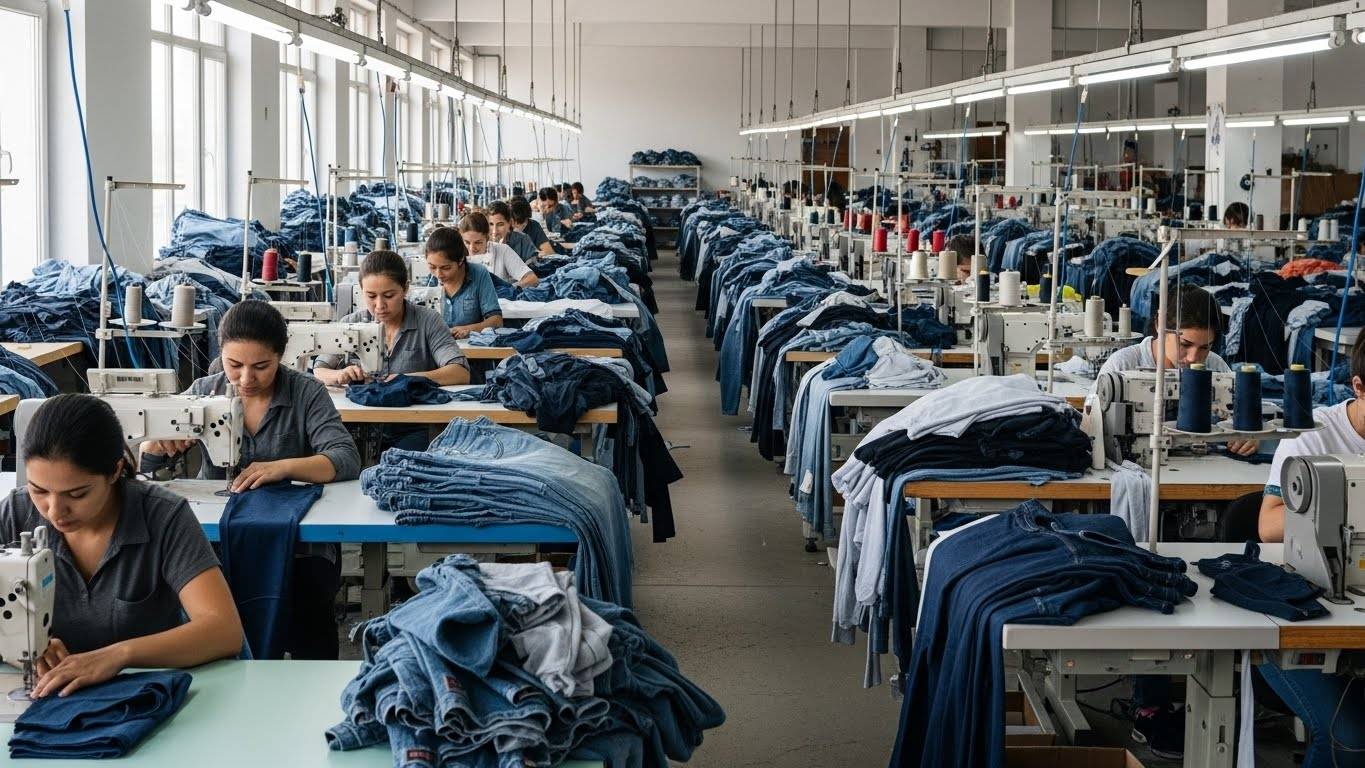 Швейная фабрика по пошиву брендовой повседневной одежды