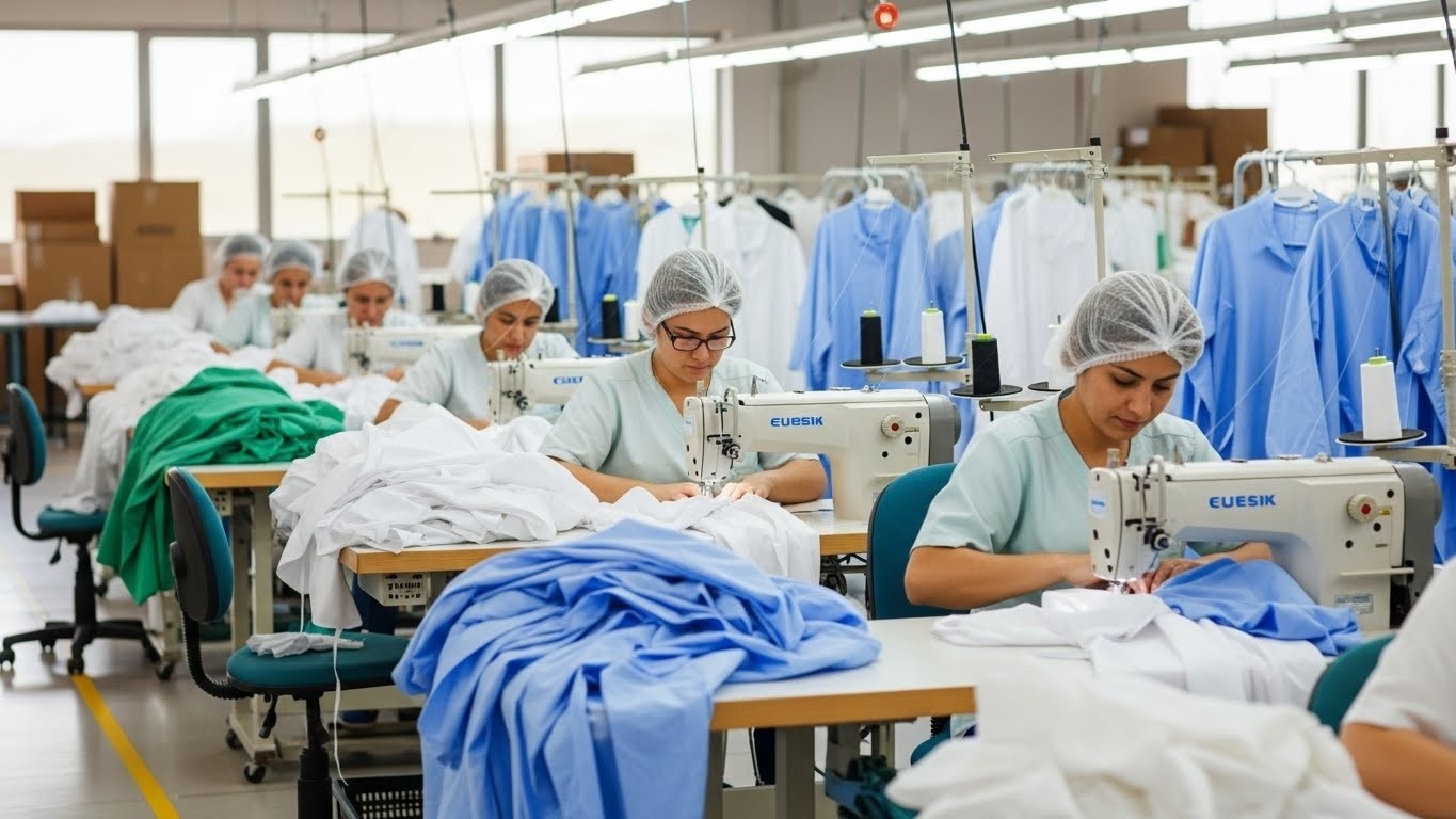 Производство медицинской одежды Швейное производство медицинской одежды