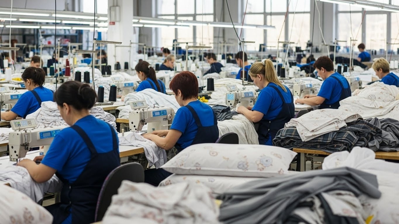 Швейное производство текстильных изделий для дома