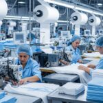 Швейное производство текстильных изделий для медицинских учреждений