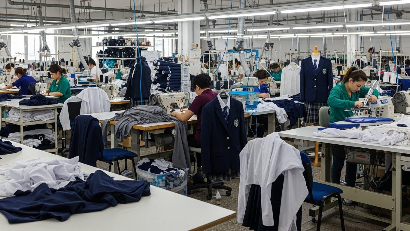 Швейная фабрика по пошиву школьной формы