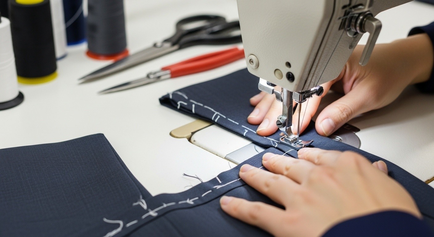 Индивидуальный пошив деловой одежды из синтетики