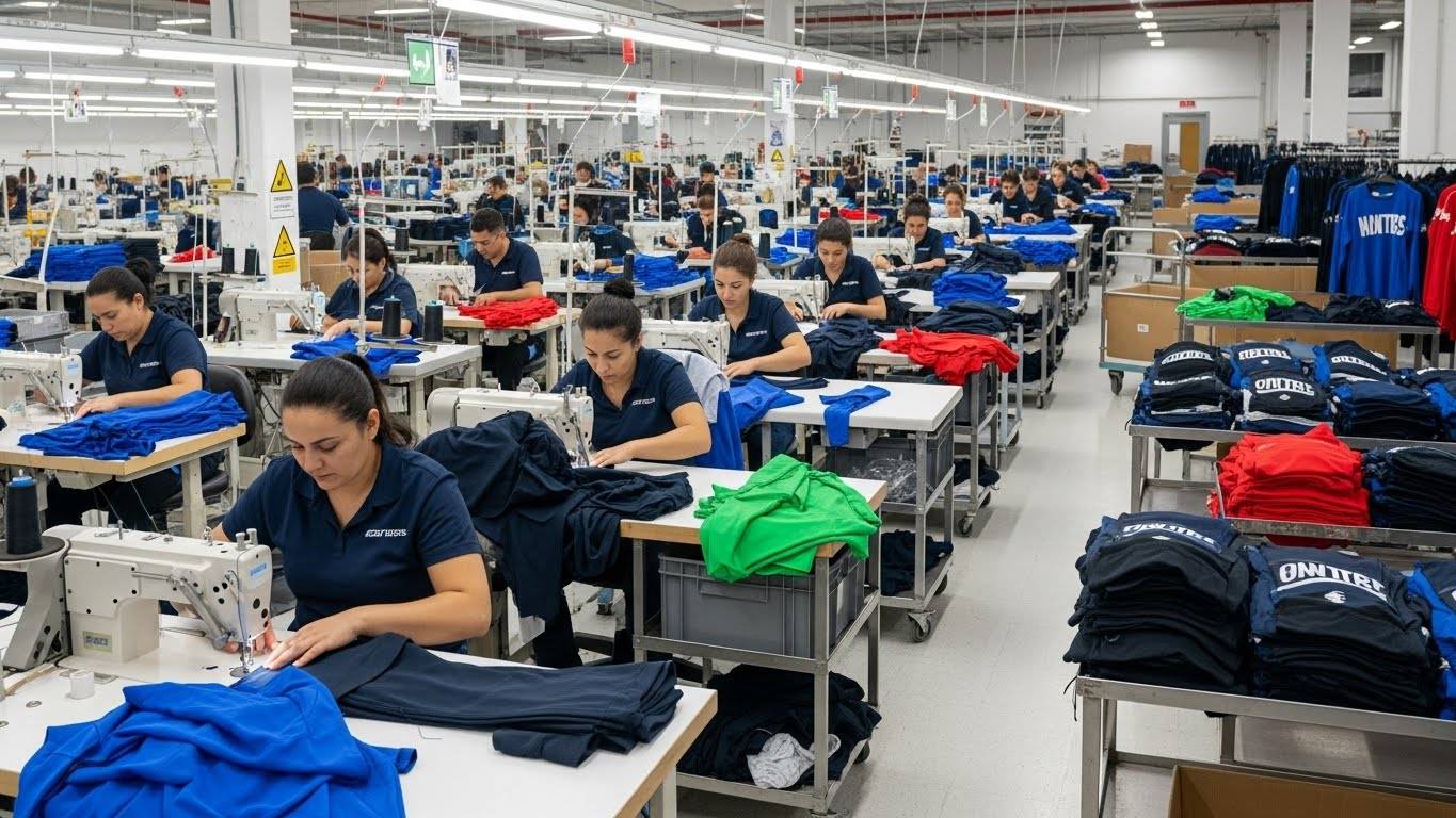 Швейная фабрика по пошиву брендированной спортивной одежды