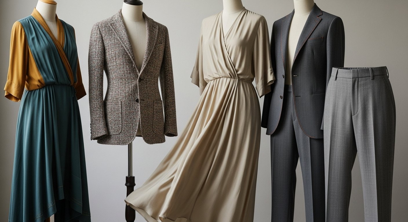 Пошив одежды из смесовых тканей с индивидуальным дизайном