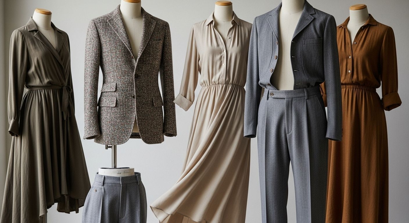 Индивидуальный пошив одежды из смесовых тканей