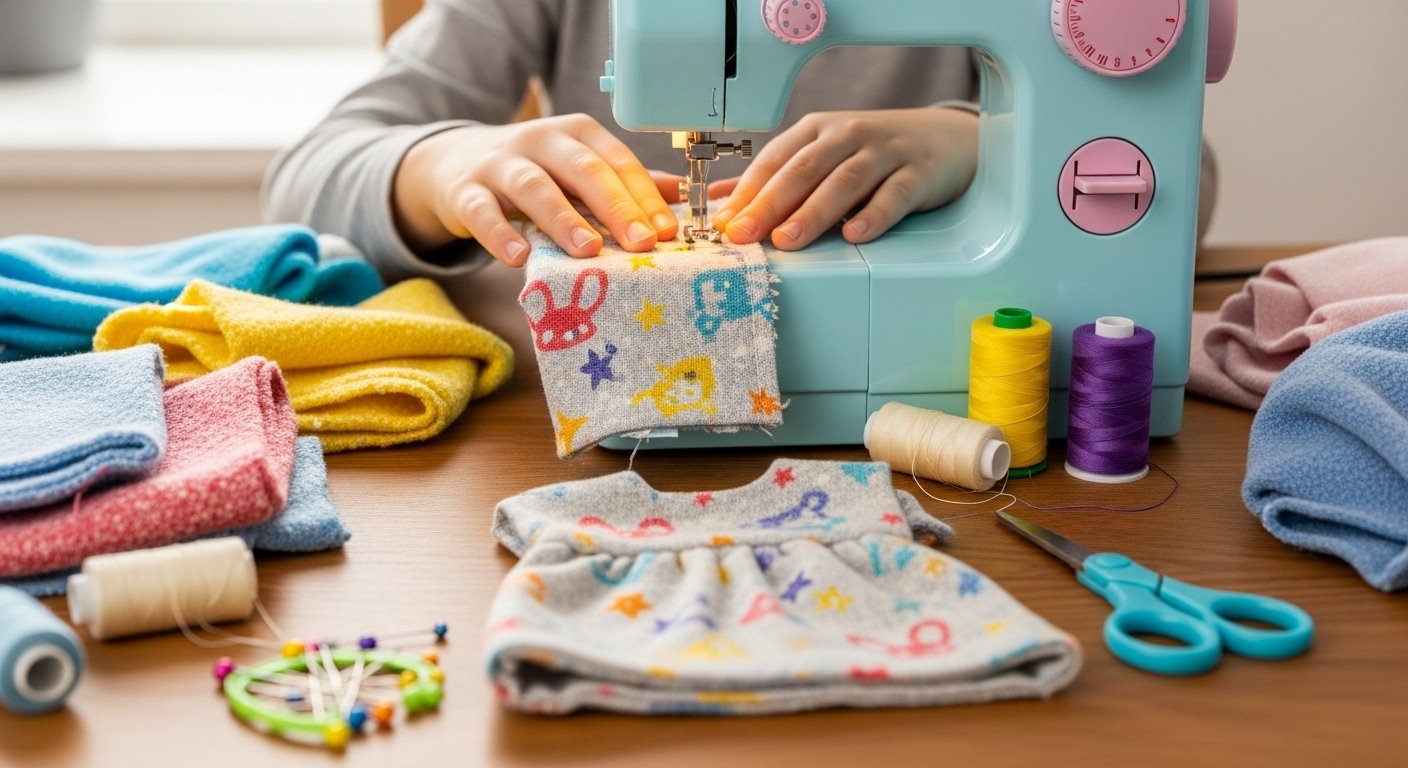 Пошив одежды из смесовых тканей для детей