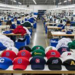 Швейное производство головных уборов для спортивных команд