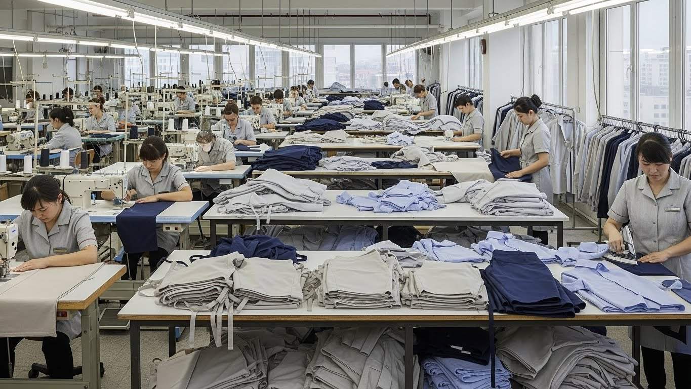 Швейная фабрика по пошиву униформы для сотрудников гостиниц