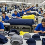 Швейное производство головных уборов для рабочих