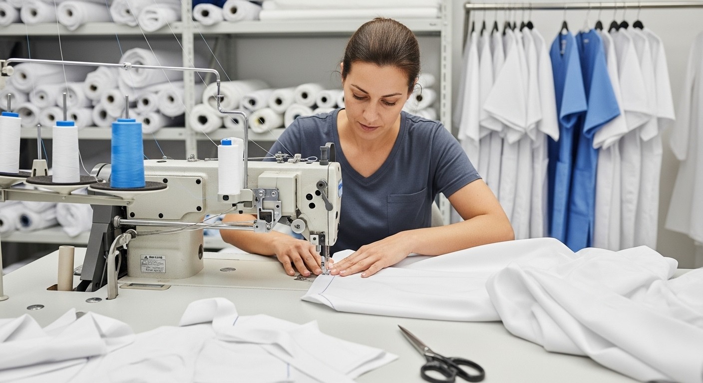 Лабораторная одежда для медицинского персонала