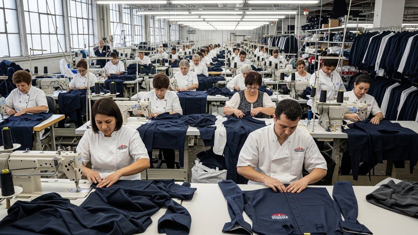 Пошив профессиональной униформы для ресторанов Униформа для ресторанного персонала