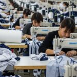 Швейное производство из хлопковых тканей для одежды