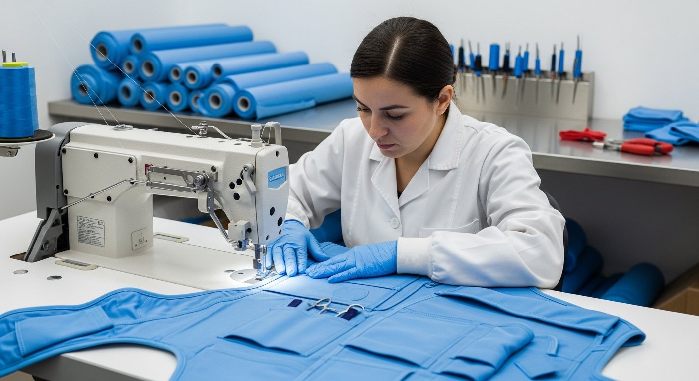 Пошив одежды для медицинской отрасли премиум класса