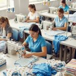 Швейное производство из хлопковых тканей для детской одежды