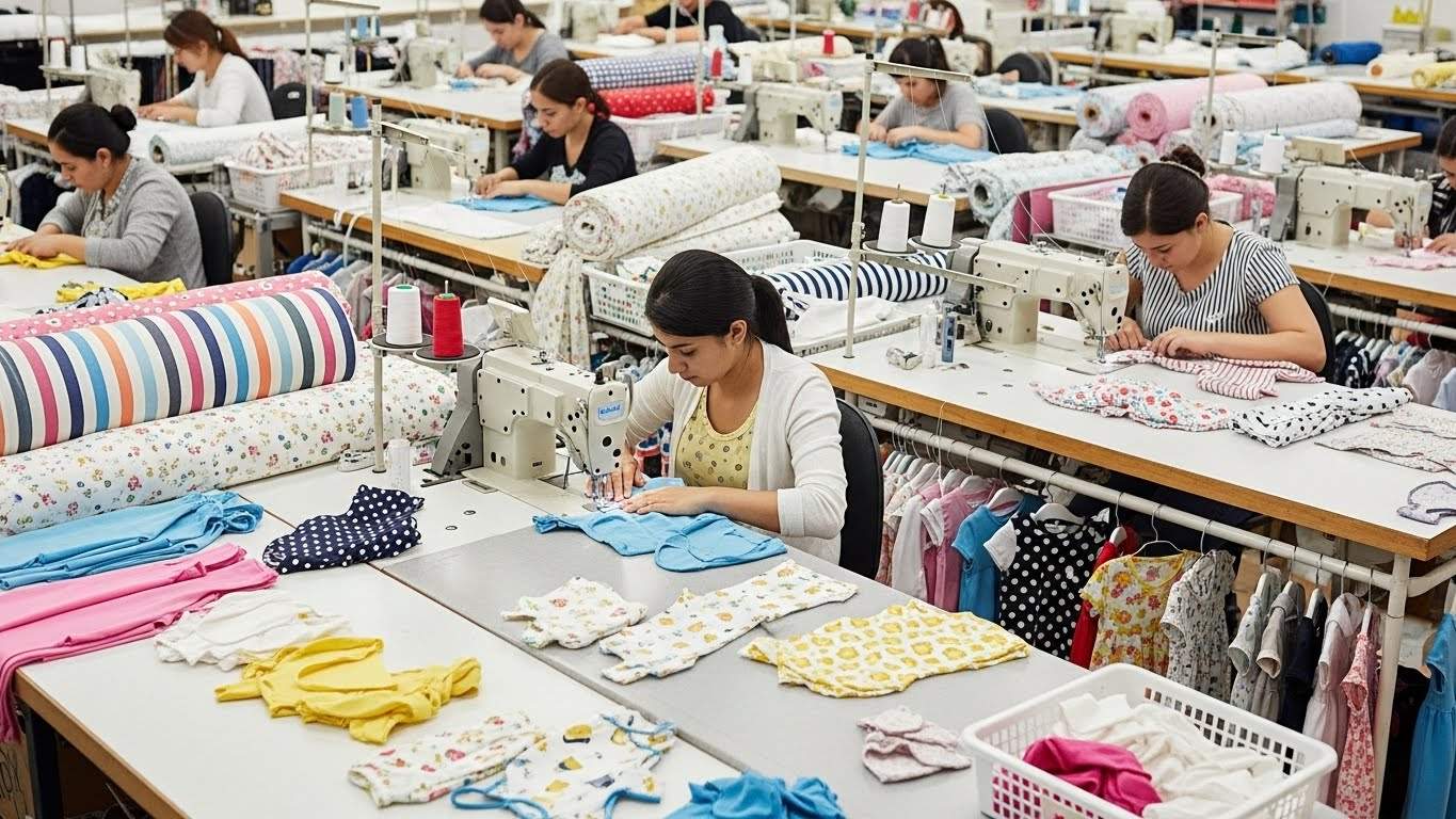 Детская одежда из хлопка