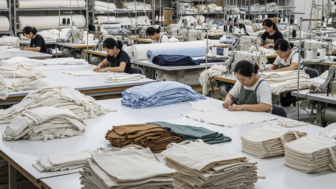 Швейное производство из хлопковых тканей на заказ