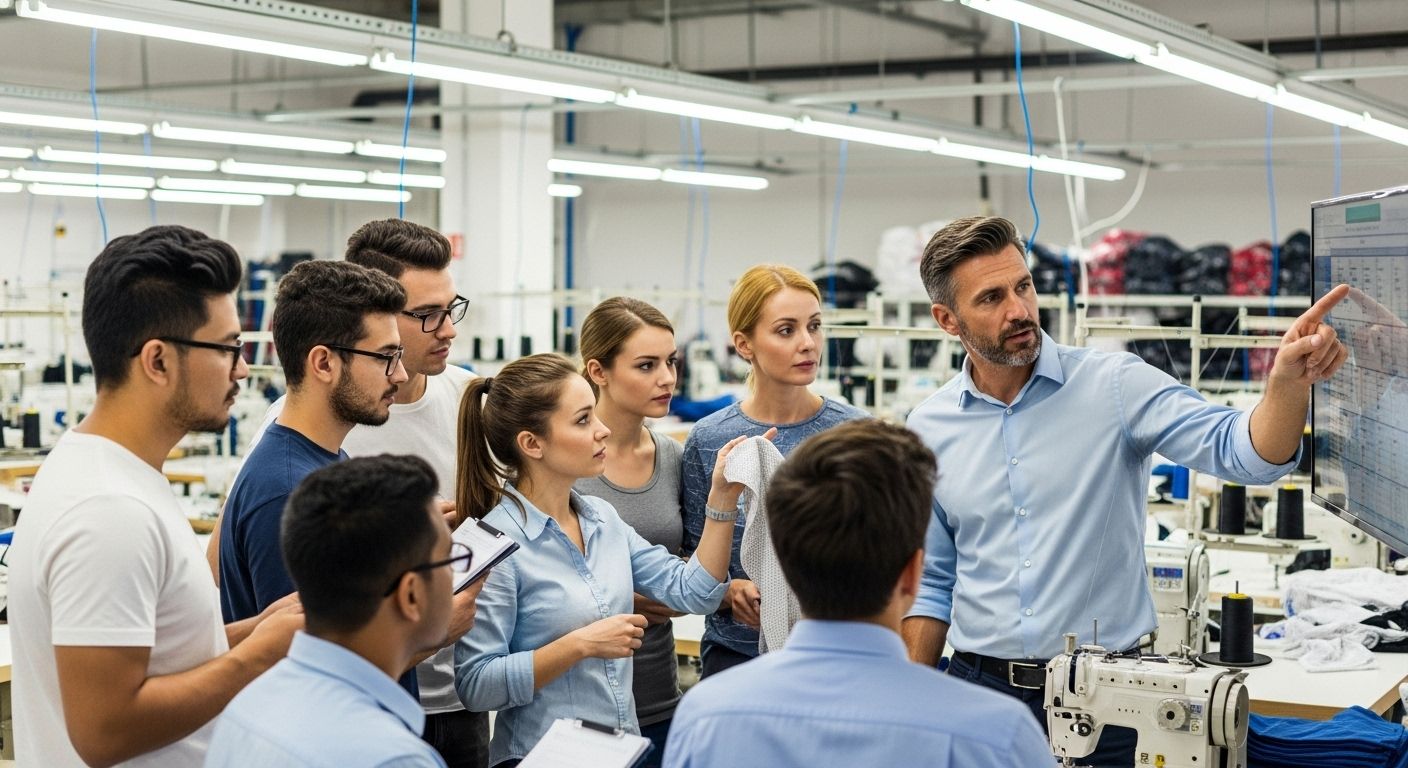 Менеджер на швейном производстве