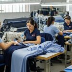 Швейное производство из смесовых тканей для корпоративной одежды