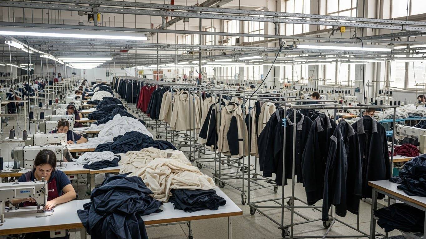 Швейная фабрика по пошиву верхней одежды