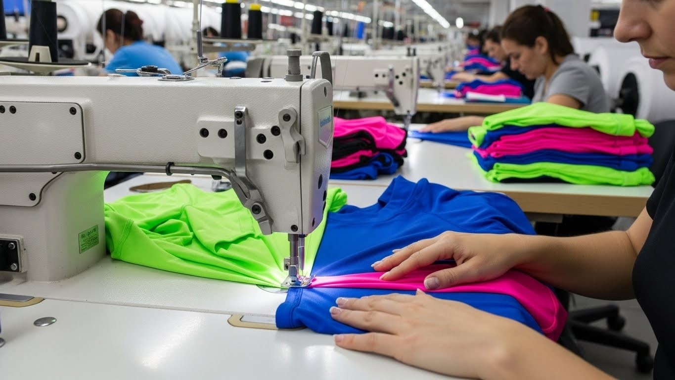 Спортивная одежда из синтетических тканей