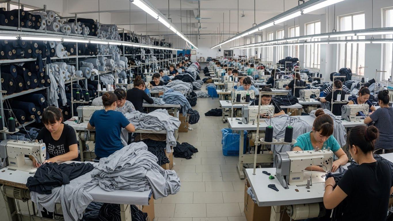 Швейная фабрика по пошиву одежды из трикотажных тканей для мужчин