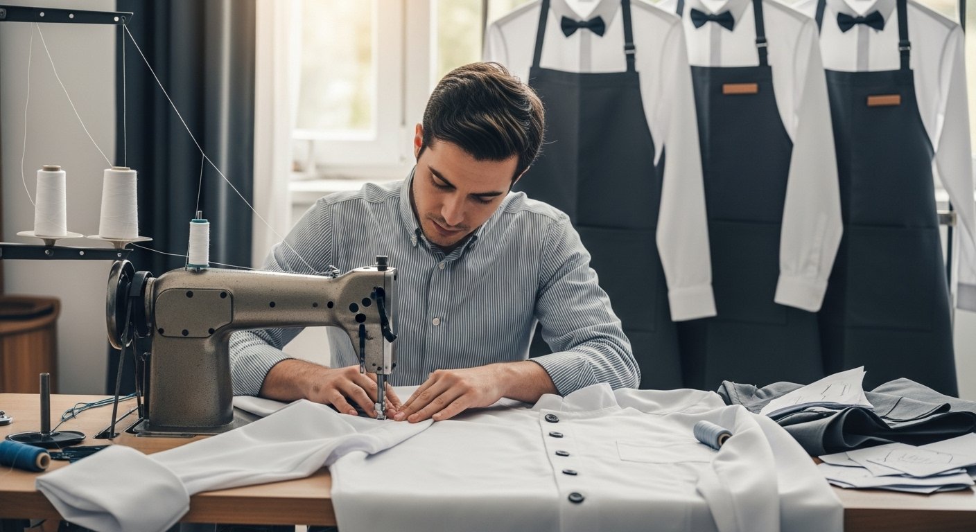 Пошив одежды для ресторанного бизнеса унифицированного стиля