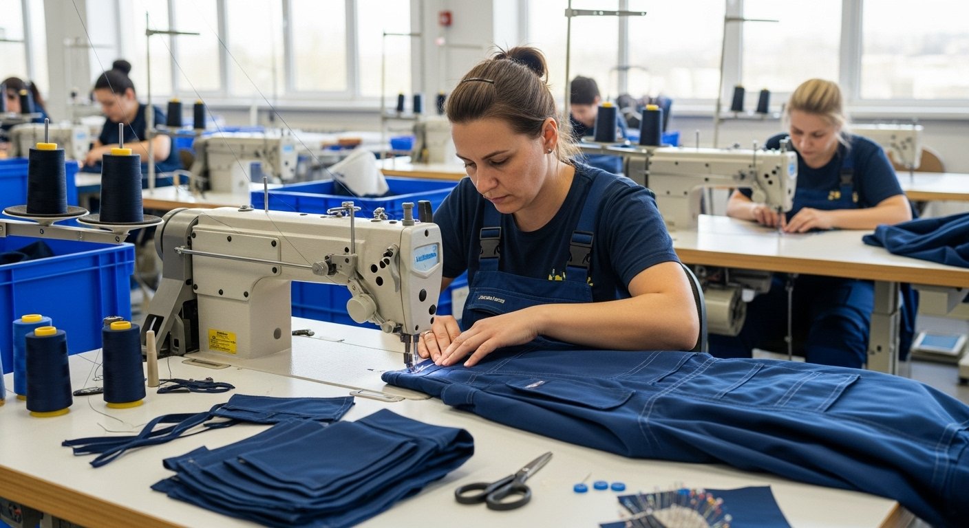 Унифицированная рабочая одежда для производственных предприятий