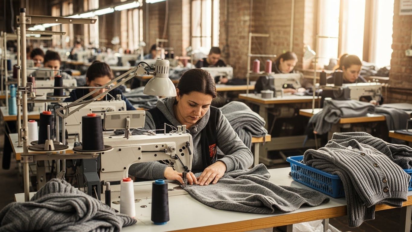 Швейная фабрика по пошиву трикотажной одежды