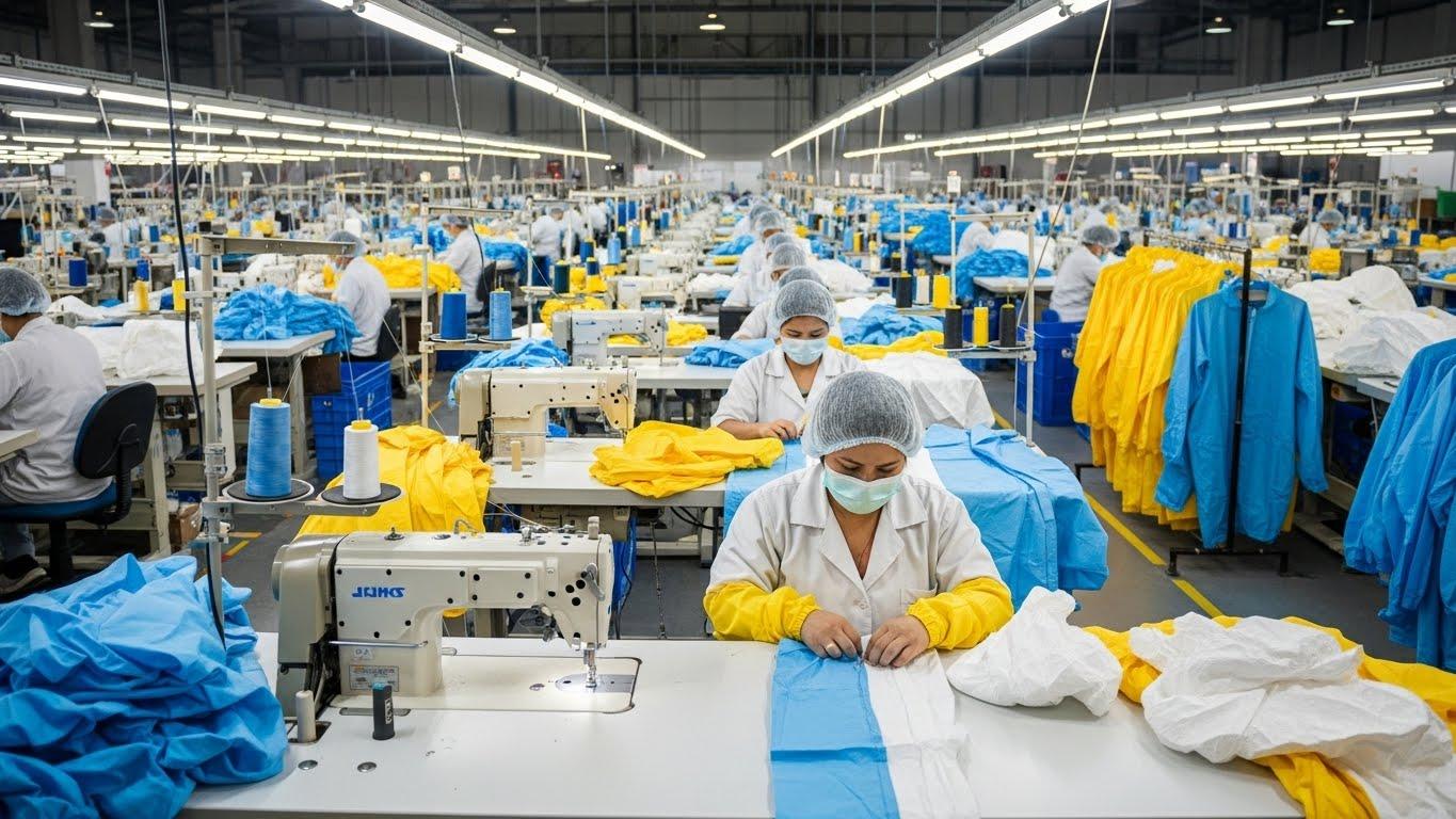 Швейное производство защитной одежды
