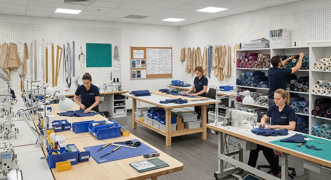 Организация швейного цеха на предприятии