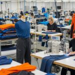 Швейное производство из мембранных тканей для верхней одежды