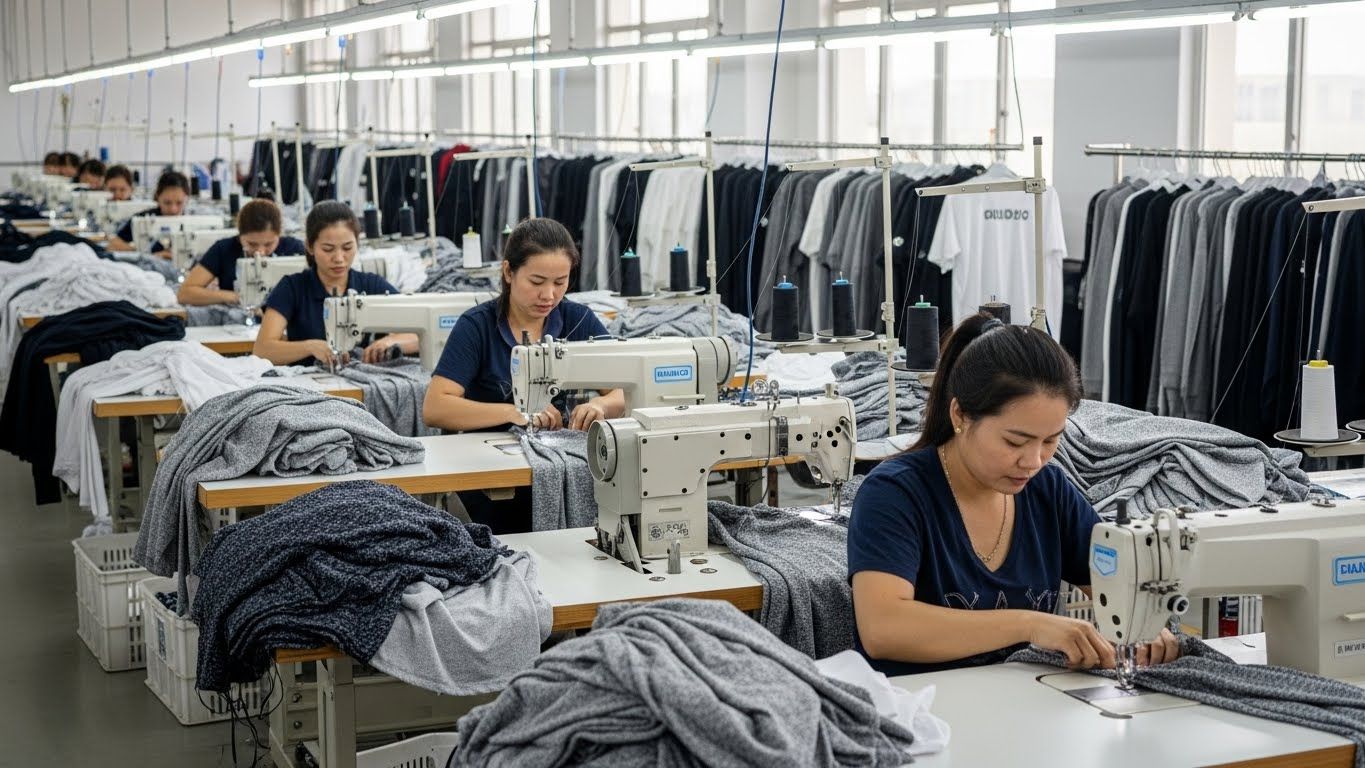 Брендированная одежда из смесовых тканей