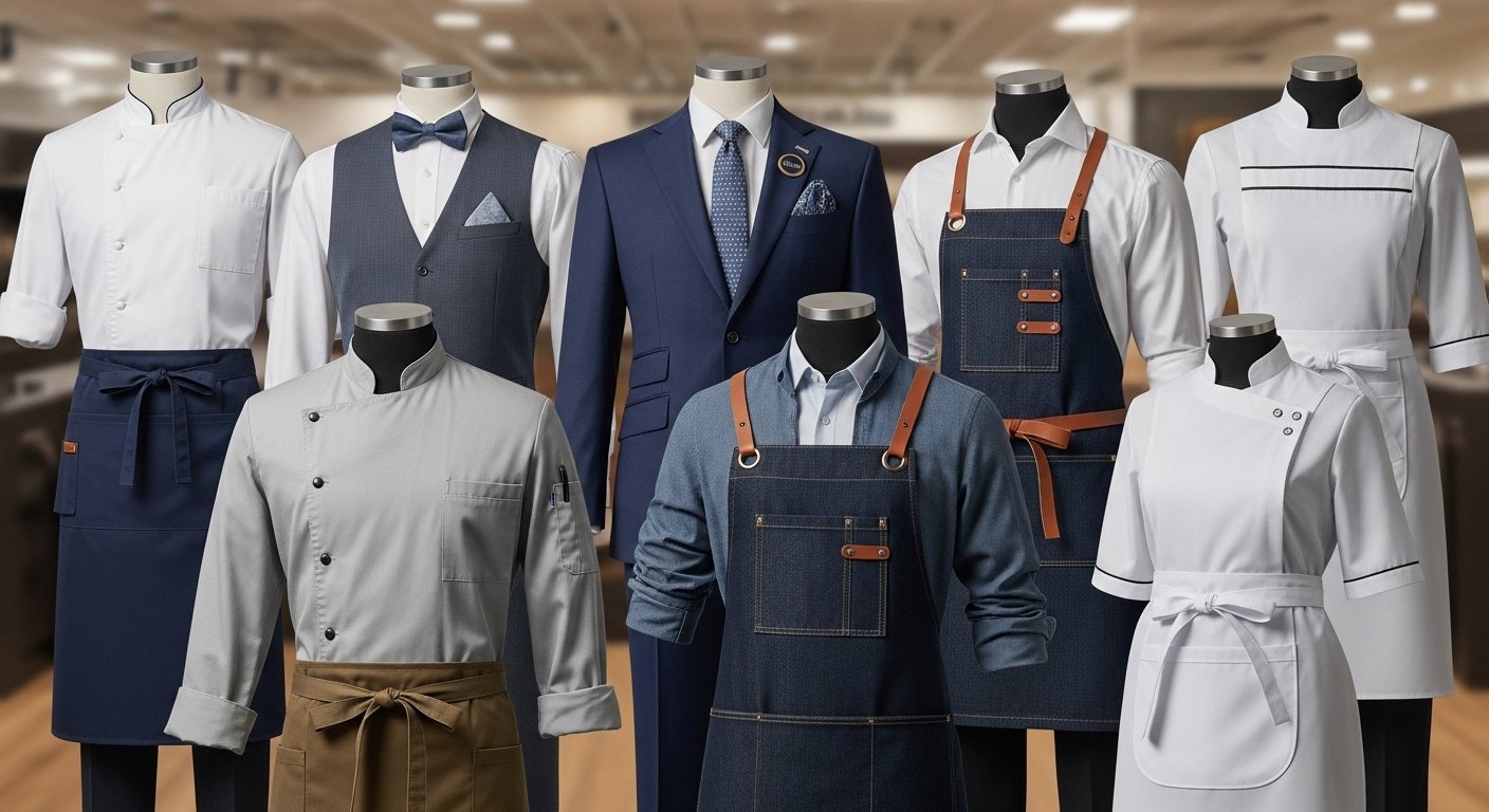 Пошив одежды для сферы услуг с индивидуальным дизайном