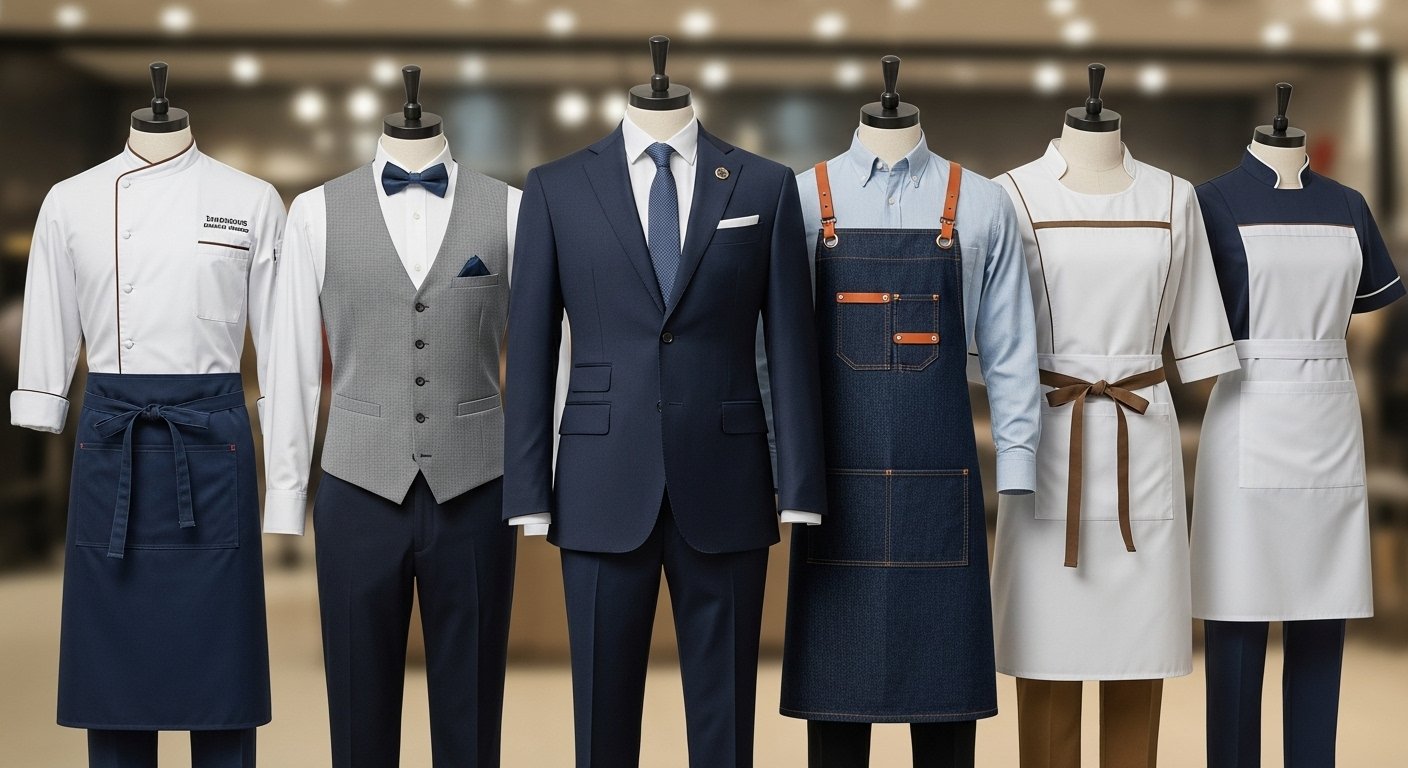 Индивидуальная униформа для сотрудников сферы услуг