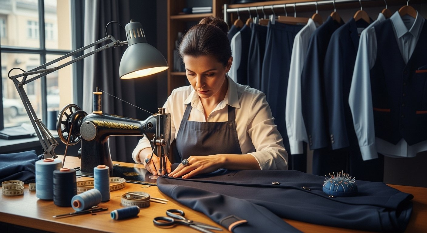 Пошив одежды для сферы услуг унифицированного стиля