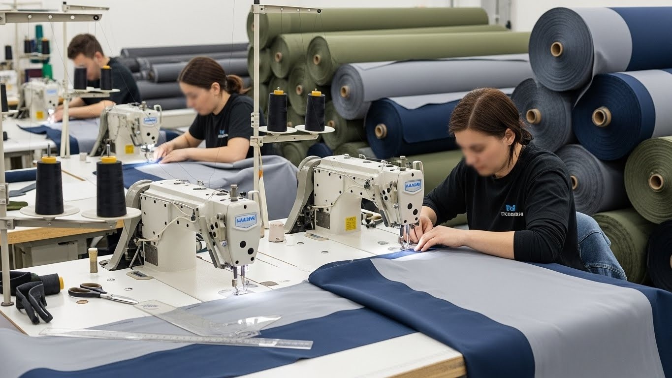 Швейное производство изделий из мембранных тканей на заказ