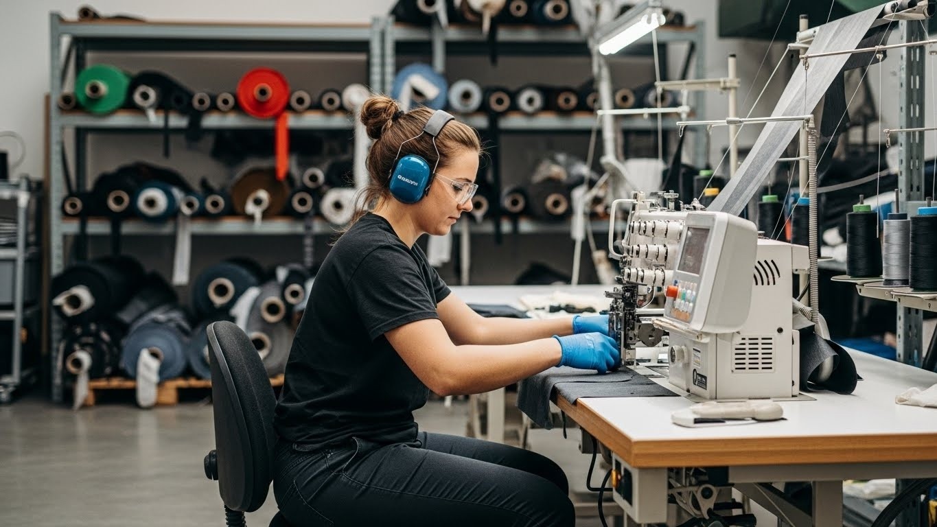 Швейное производство из плотных технических тканей для рабочей одежды