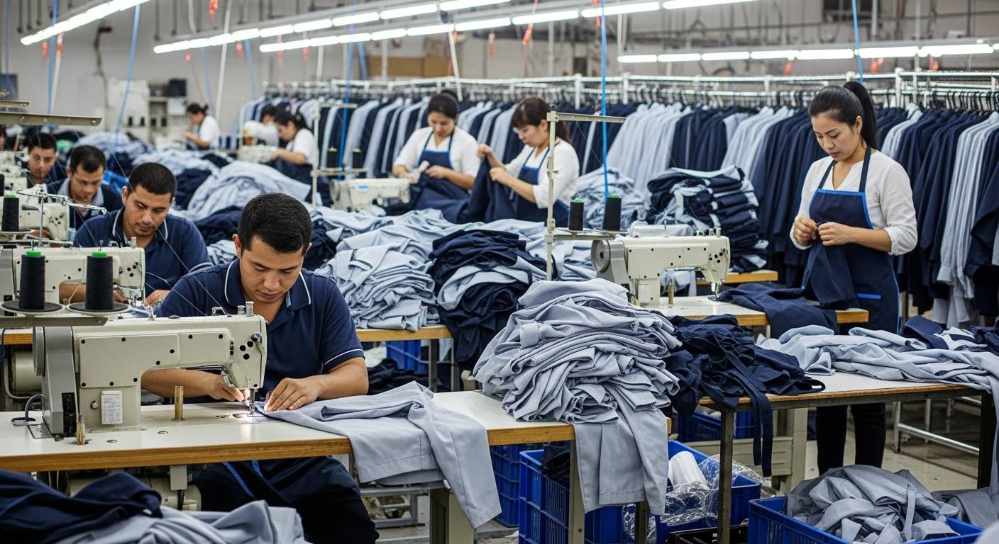 Пошив одежды для торговых компаний для сотрудников магазинов