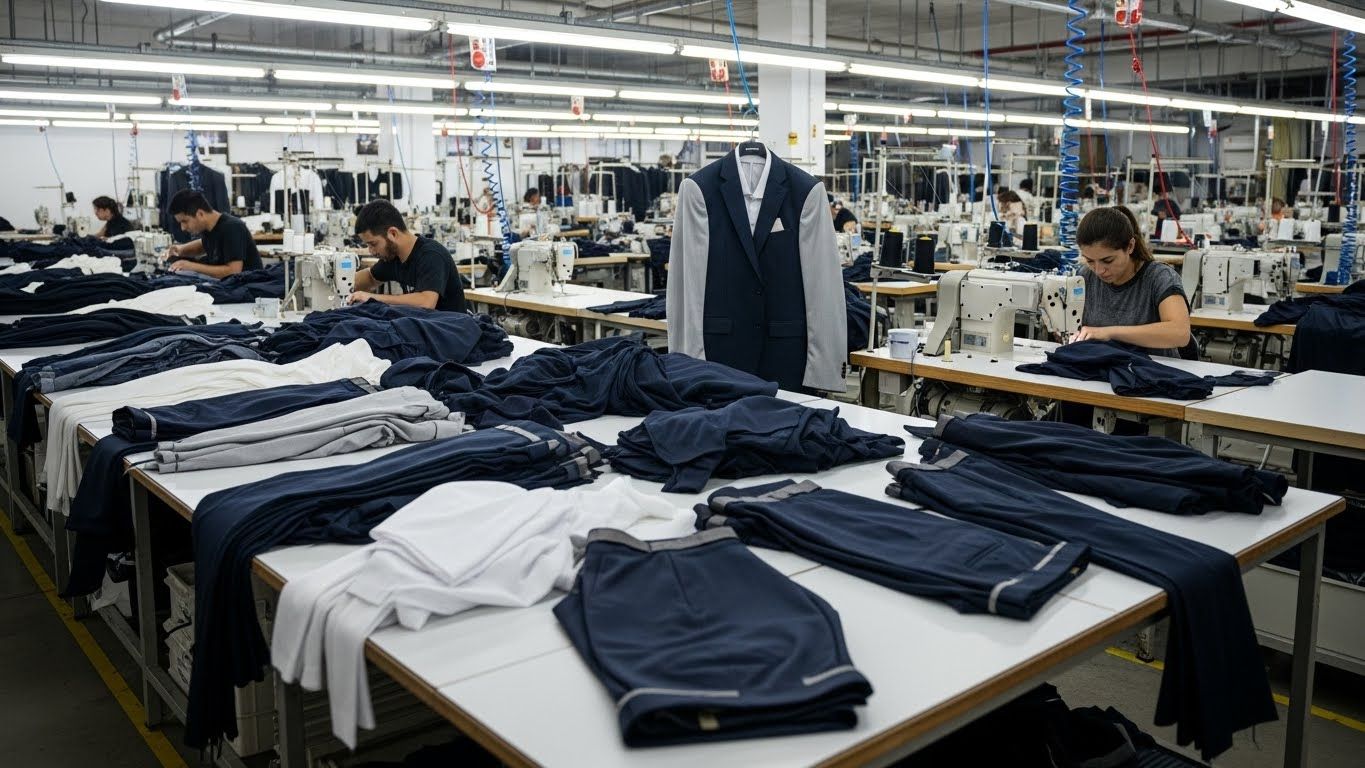 Швейная фабрика по пошиву деловой одежды