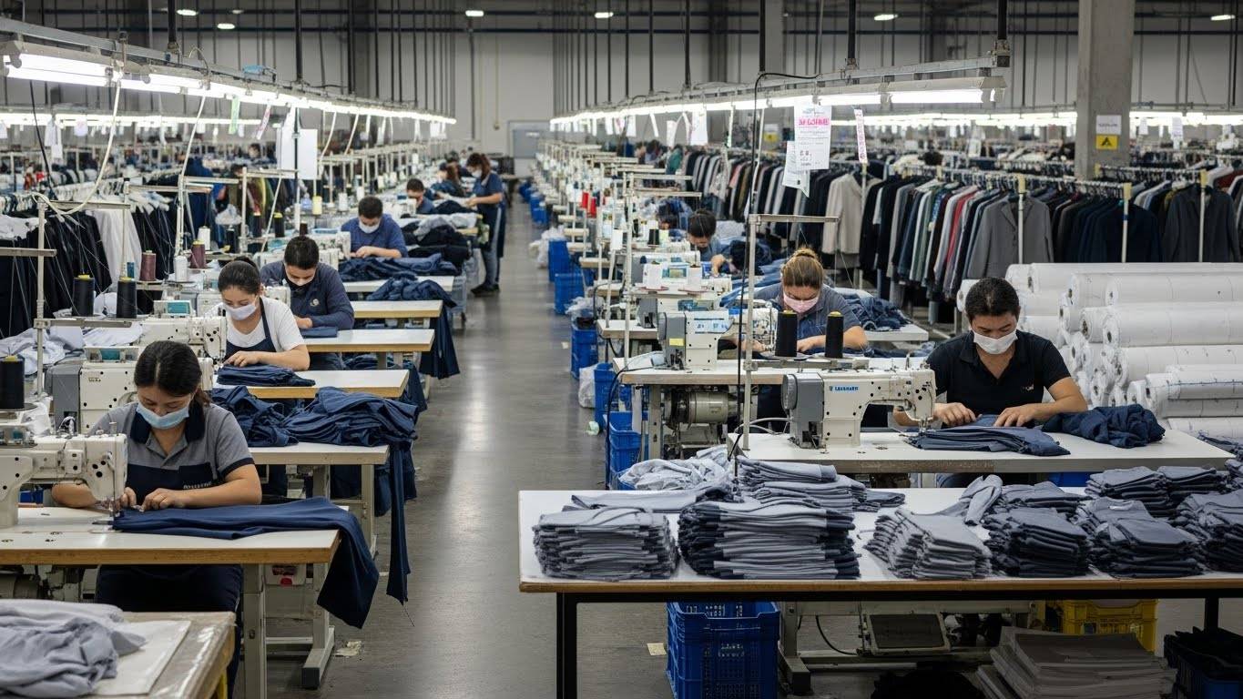 Швейное производство одежды