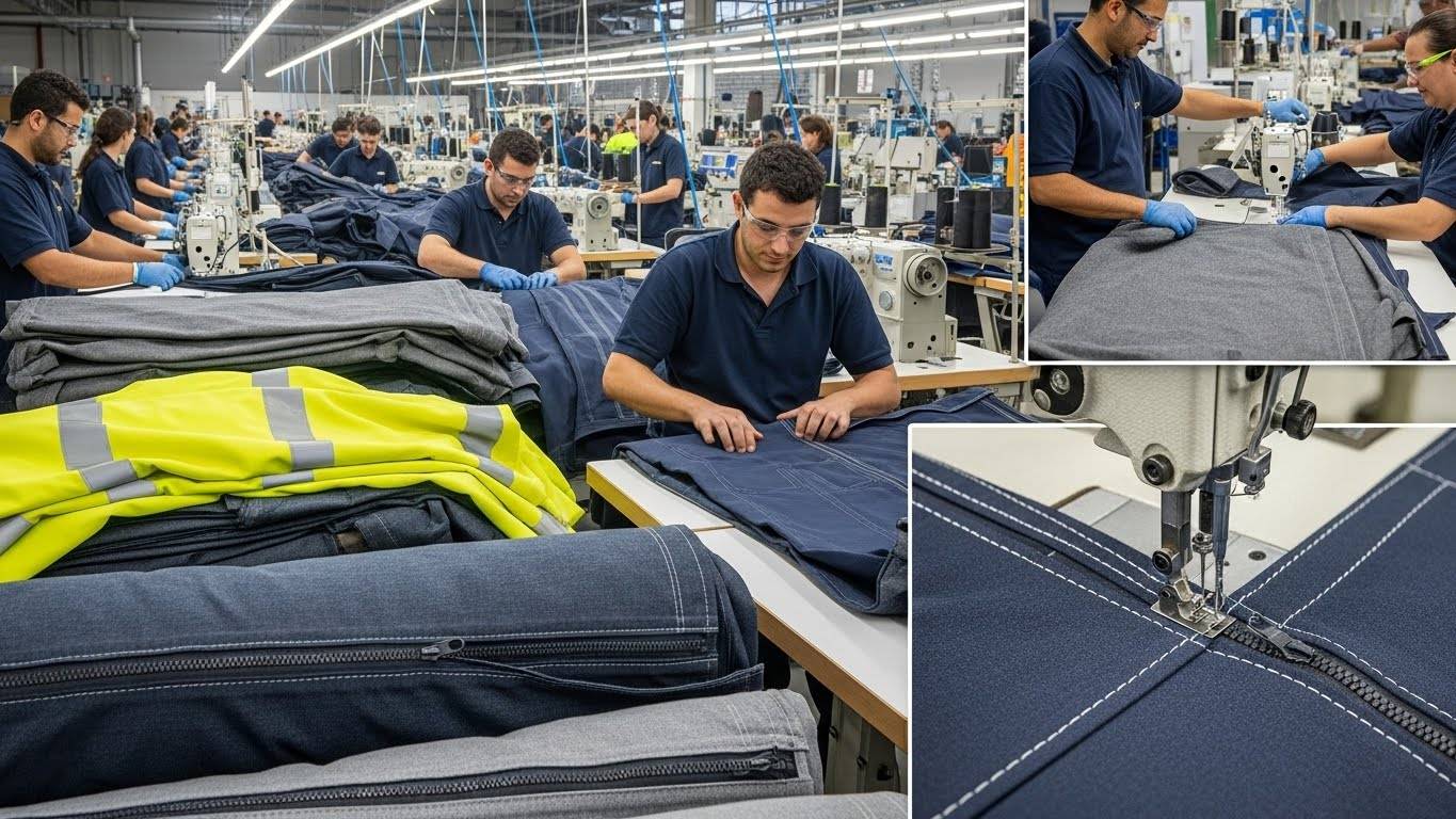 Производство спецодежды из плотных технических тканей